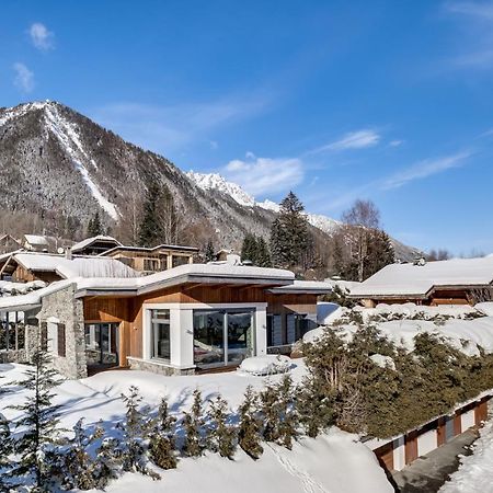 Chalet Safari. Face Au Mont-Blanc. Villa Шамони Екстериор снимка